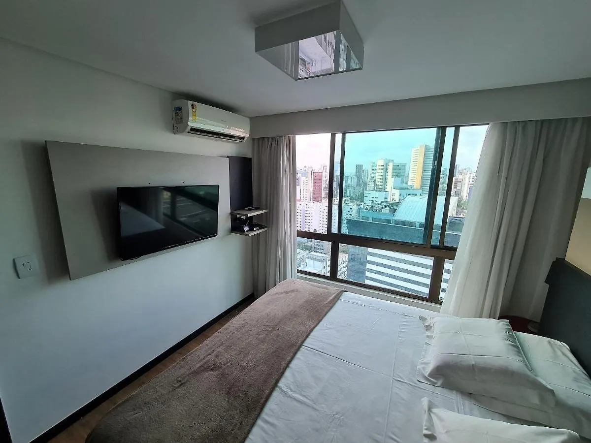 Confortavel Flat Em Boa Viagem Com Vista Recife Casa de Férias